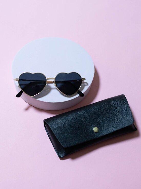 Gold Heart Sunglasses main image 8